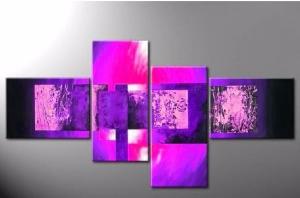 Tableau Fushia trendy moderne