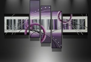Tableaux design Purpple Luxya