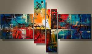 Tableau moderne India Dream
