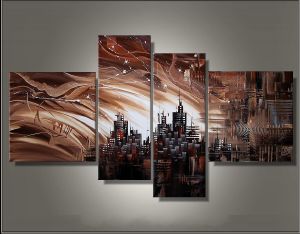 Tableau design City Lumière
