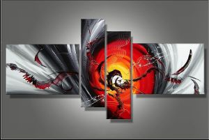 Tableaux design  abstrait eye