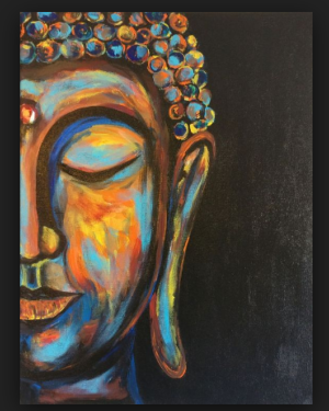 Tableau Bouddha Zen