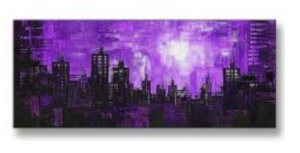 Tableau  design violet city