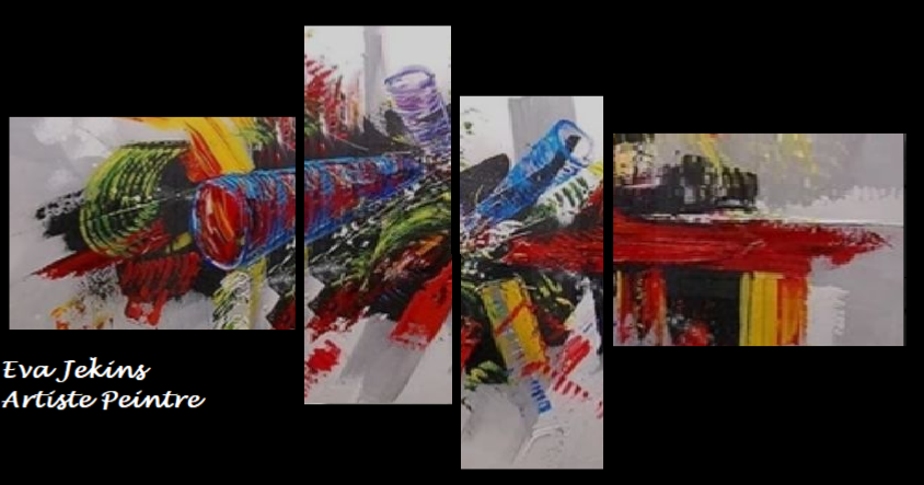 Tableaux design Abstrait Coloré 
