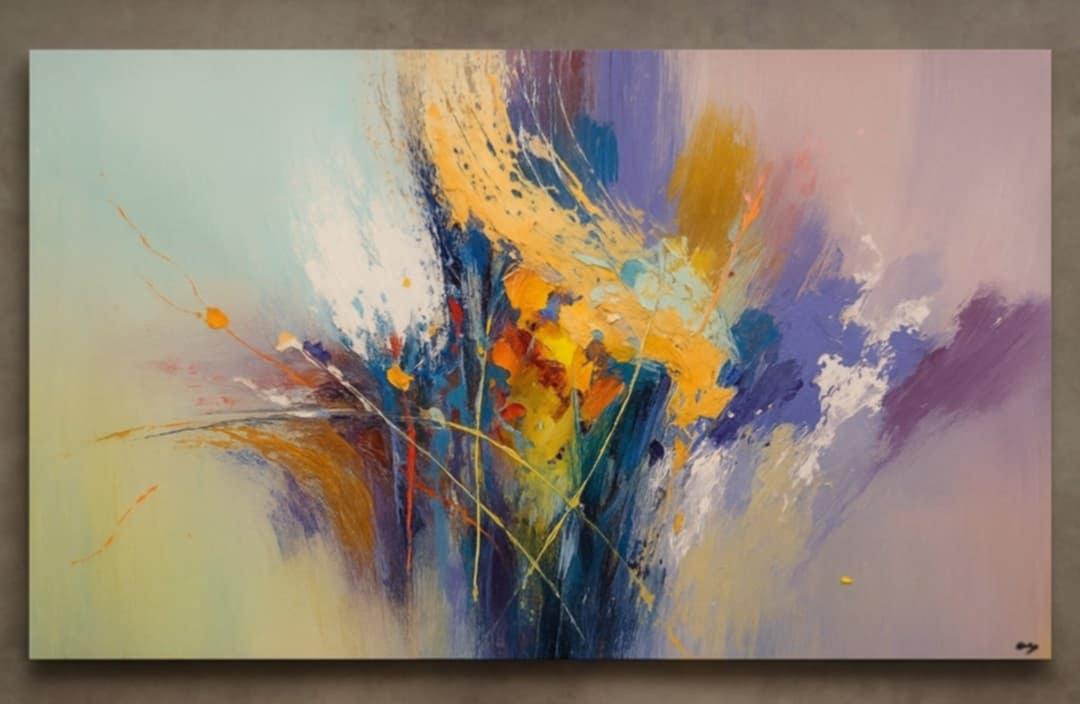 Tableau peinture Abstract Symphonie