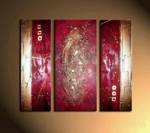 Tableau triptyque Strawberry