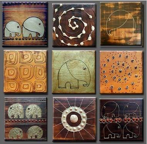 Tableau Elephant Dream India