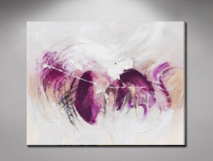 Tableau violet fushia design
