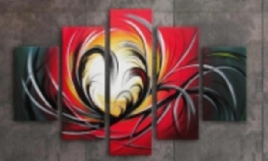 Tableau peint main Harmonie Ultracolor