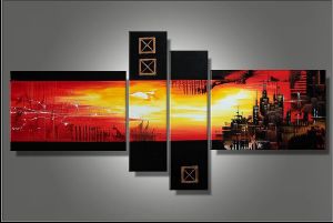 tableau sunset city