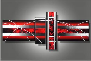 Tableau Red Silver design