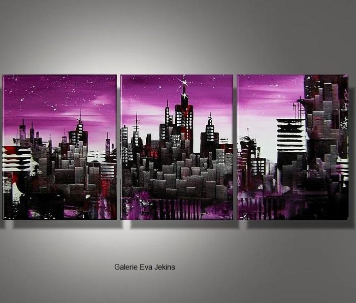 Grand Triptyque City Fushia design