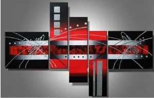 Tableaux design Red Métal