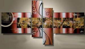 Tableau Or et Chocolat