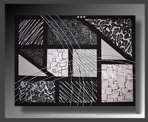 Tableau design Origamy Reliefs