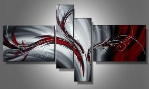 Tableaux design Phoenix Rouge - Artiste E.J.RAC