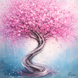 Tableau Sakura -peinture Moderne Eva Jekins