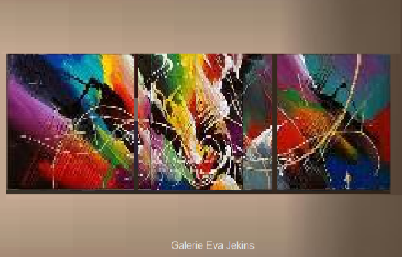 Grand Triptyque Apocalypsia Coloré 