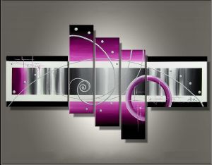 Tableau design Circles Fuschia