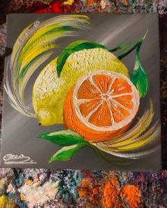 Personnalisation Motif fruits et taille pour cuisine